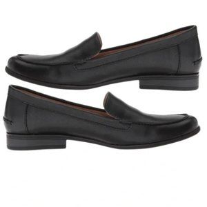 BOGO Life Stride Margot Black Burnish Loafer | New in Box | size 7 Wide